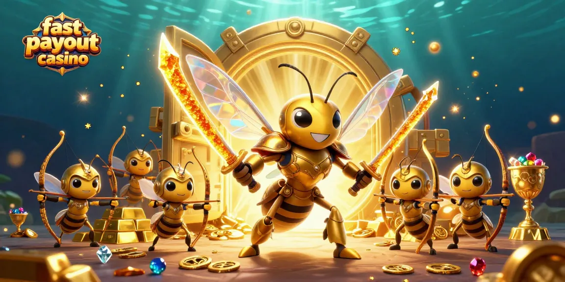Experience the thrill at a fast payout casino with winning strategies and dynamic 3D illustration.